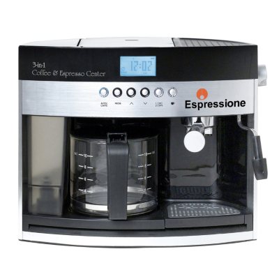 Espressione Stainless Steel Automatic Pump Espresso Machine with