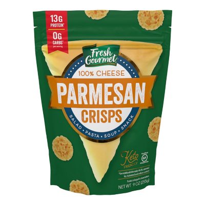 Fresh Gourmet Parmesan Cheese Crisps (9 oz.) Sam's Club