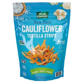 Fresh Gourmet Cauliflower Tortilla Strips, Sea Salt (16 oz.)