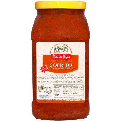 Doña Yiya Red Sofrito Cooking Sauce 136 oz. Sam's Club