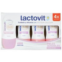 Lactovit Antiperspirant, Sensitive Skin (4 pk.)