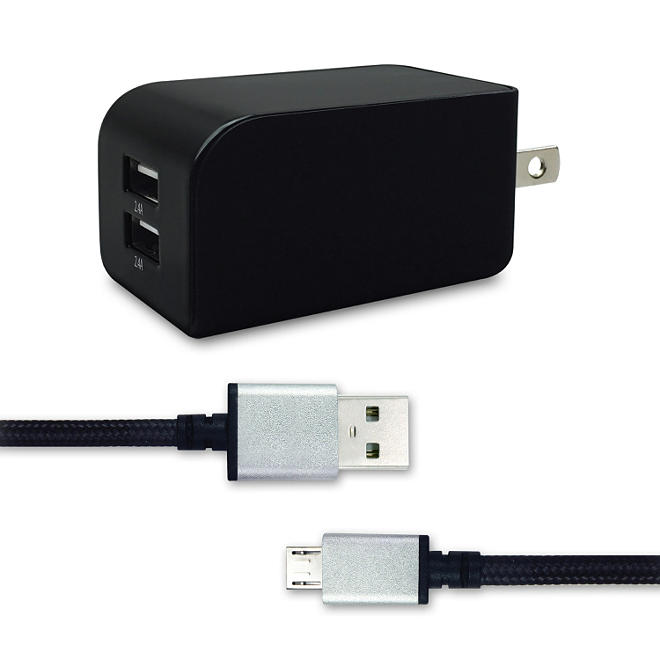 neo-Style Micro USB Wall Charger Power Pack