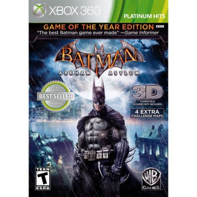 Batman Arkham Asylum Game of the Year Edition - Xbox 360 - Sam's Club