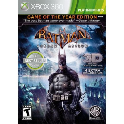 Batman: Arkham Asylum Game of the Year Edition Xbox 360 1000150449 - Best  Buy