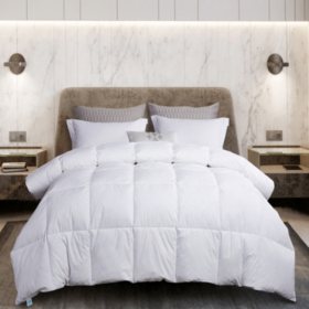 Martha Stewart 240 Thread Count White Goose Feather and Down Comforter, Various Sizes