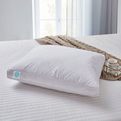 Soft Goose Feathers Down Pillow, Premium White Bedding For