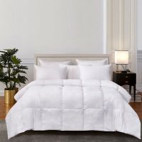 Martha Stewart 100% Cotton White Feather and Down Comforter (Assorted Sizes)