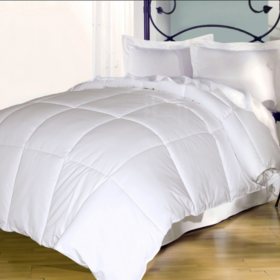240 Thread Count White Goose Down And Feather Comforter Assorted