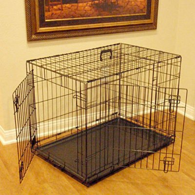 wire dog cage