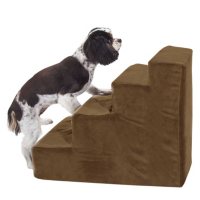 Majestic Pet 4-Step Suede Portable Pet Stairs (Choose Your Color)