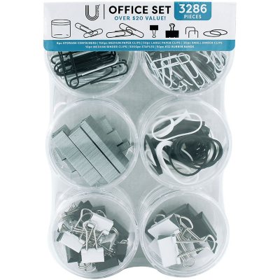 U Style Office Supply & Storage Set, 3,268 Pieces