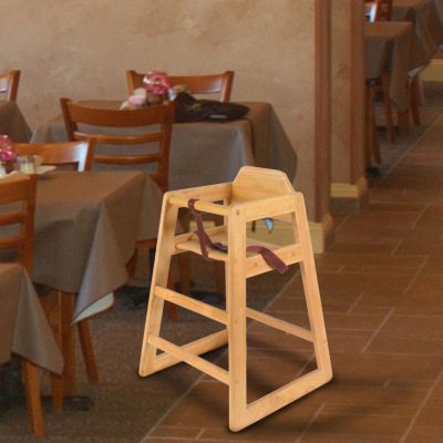 restaurant wood high chair
