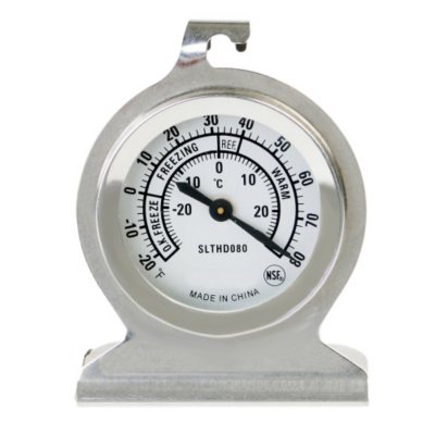 Buy Silver Color Stainless Steel Freezer Thermometer at ShopLC.