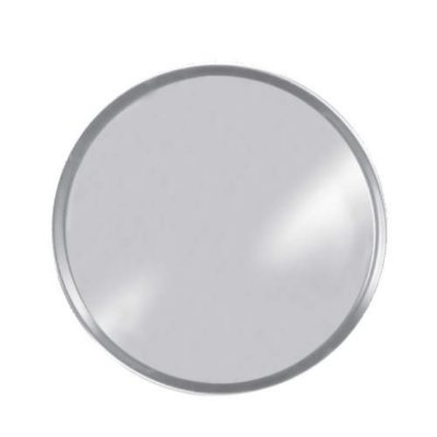 Pizza Pan Aluminum Coupe 18, Aluminum, Silver