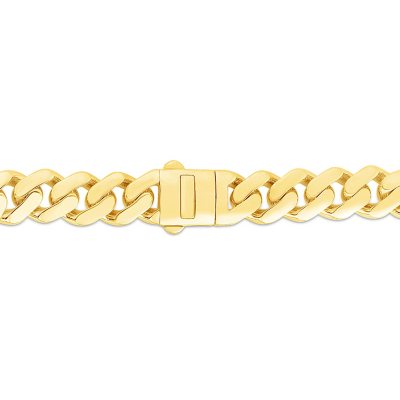 RC10336 24 Miami Cuban Necklace 24 9.5mm in 14K Yellow Gold