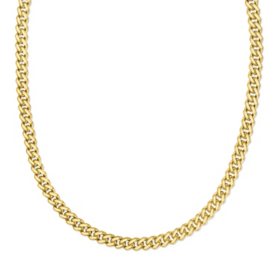 Miami Cuban Link Necklace 22", 8mm in 14K Yellow Gold