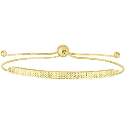 14k gold bolo deals bracelet