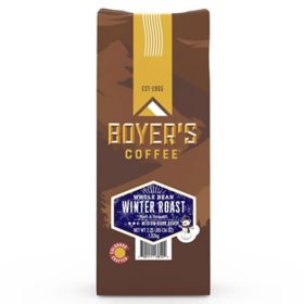 Boyer's Whole Bean Coffee, Winter Roast (36 oz.)