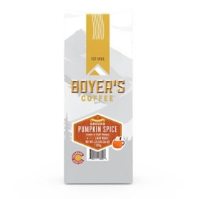 Boyer's Light Roast Ground Coffee, Pumpkin Spice (36 oz.)