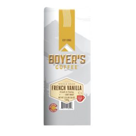 Boyer's Coffee Whole Bean French Vanilla, 36 oz.