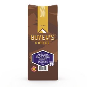 Boyer's Coffee Whole Bean, Rockies Roast (2.25 lbs.)