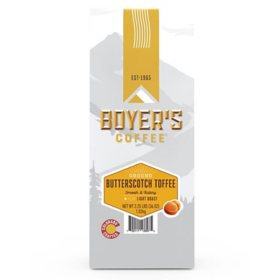 Boyer's Coffee Butterscotch Toffee Ground Coffee (36 oz.)
