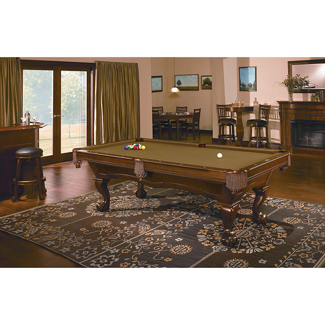 Brunswick Broadmoor 8-Foot Billiard Table (Select Cloth)