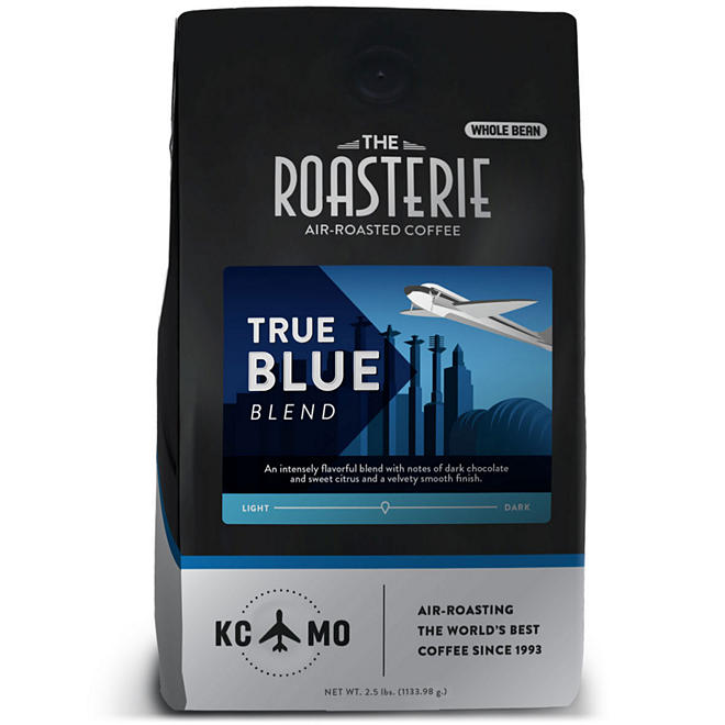 The Roasterie Whole Bean Coffee, True Blue Blend 40 oz.