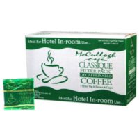 McCullagh Cafe Classique Filter Pack Decaffeinated Coffee - 4 Cup - 200 Pack