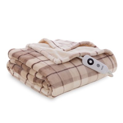 Berkshire Ultra Plush Heated Oversized Throw, Assorted Colors (60 X 70) - Sam's  Club