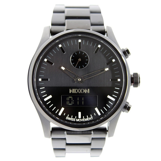 Men's Duo Stainless Steel Watch by Nixon