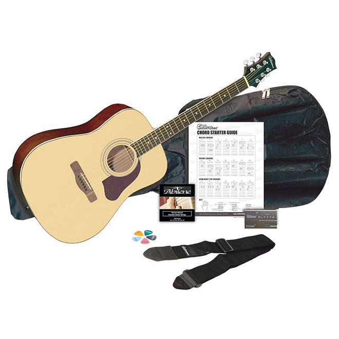 Silvertone SD3000 Acoustic Guitar Pack