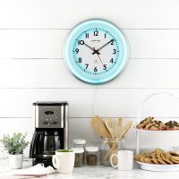 15.5" Sterling & Noble LED Lighted Wall Clock with Remote Control