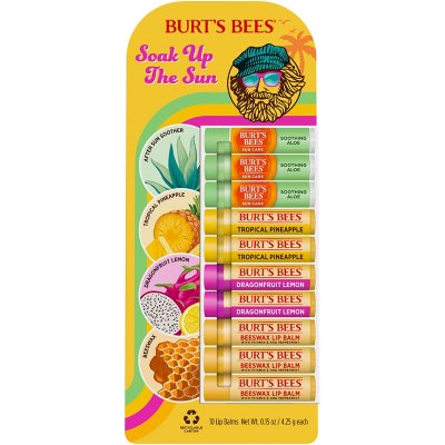 Burt's Bees 100% Natural Origin Beeswax Moisturizing Lip Balm (8 pk.) -  Sam's Club