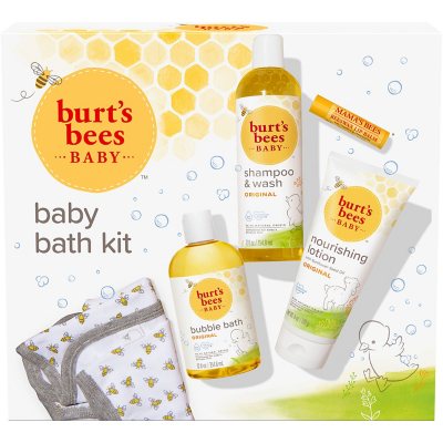 Burt's Bees Baby Bath Kit Gift Set, 5 Pieces - Sam's Club