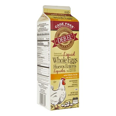 Deb El Cage Free Liquid Whole Eggs (32 oz.) Sam's Club
