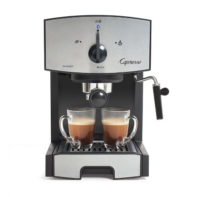 De’Longhi Combination Pump Espresso and 10-Cup Drip Coffee Machine with  Advanced Cappuccino System