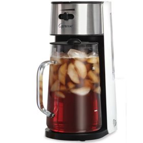 Tea Machine & Kettles, Gourmia GTC8000 Fusion Tea Loose Leaf Tea Maker -  Loose Leaf Teas Single Button Brewing System