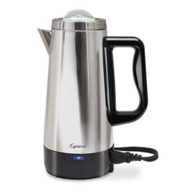 Capresso 12-Cup Stainless Steel Drip Free Percolator 