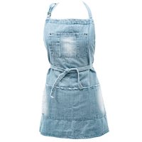Cover N Style Crossover Adjustable Distressed Denim Apron