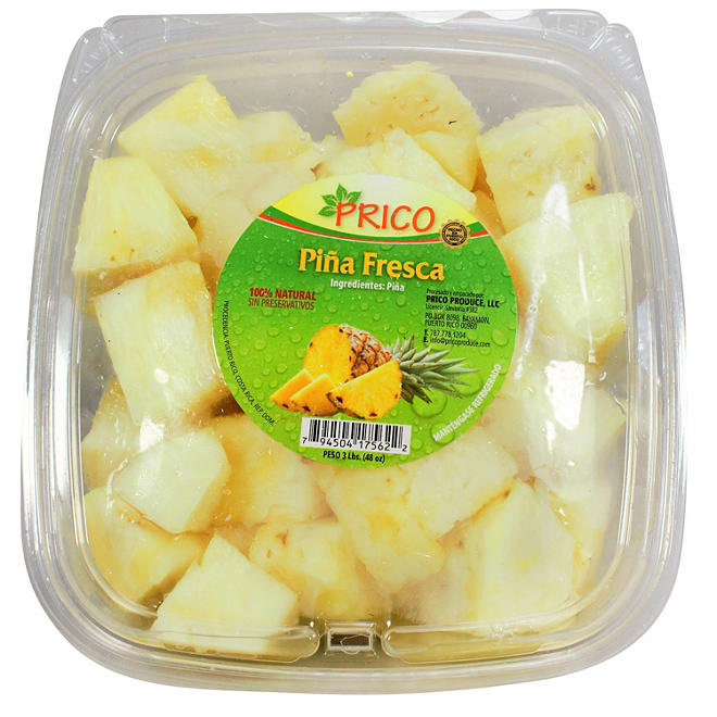 Prico Pina Fresca Pineapple Chunks (3 lbs.)