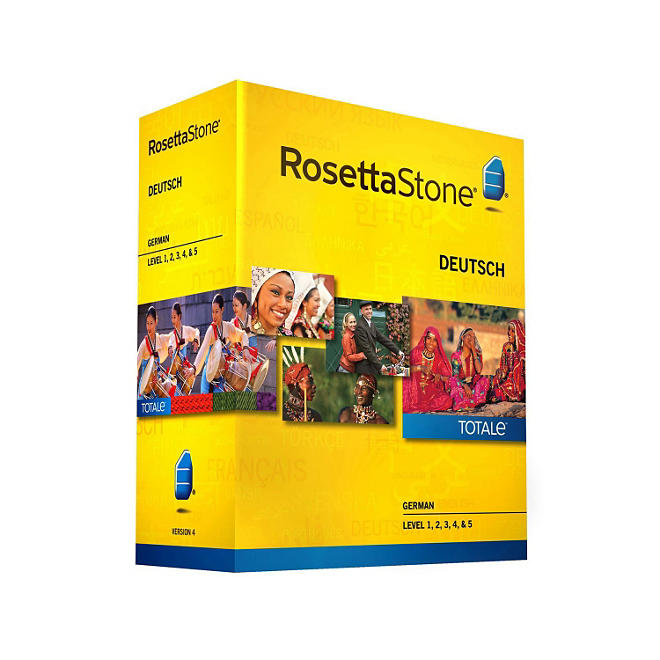 Rosetta Stone German Level 1-5 Set - PC/Mac