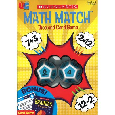 Scholastic Math Deluxe Game Workbook - Sam's Club