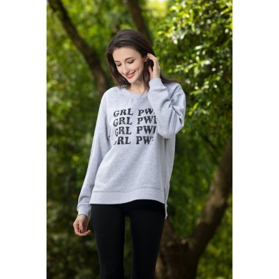 green tea statement sweatshirt