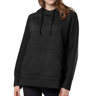 Green Tea Women's Quilted Pullover 