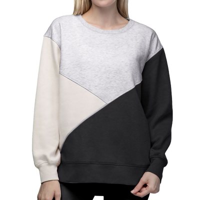 Green Tea Women s Colorblock Sweatshirt Sam s Club