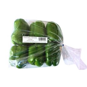 Green Bell Peppers - 6 ct.