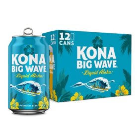 Kona Big Wave Golden Ale Beer, 12 fl. oz. can, 12 pk.