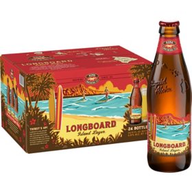 Kona Longboard Lager 12 fl. oz. bottle, 24 pk.
