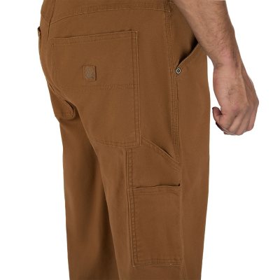 Coleman Men's Gray Canvas Cargo Work Pants (34 X 30) in the Pants